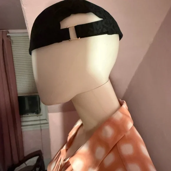 Michael Kors Dark Gray Monogram Hat - Picture 3 of 3